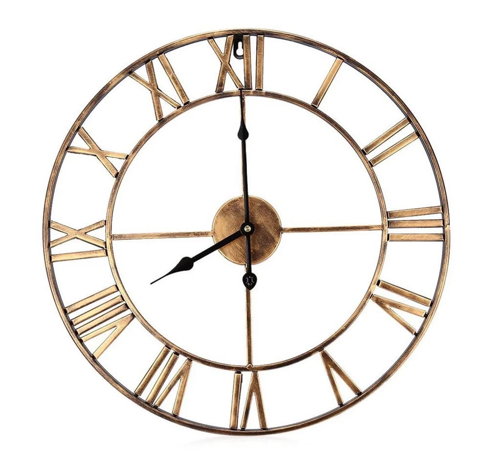 TUWENA Wanduhr 40/50cm Römische Ziffer Quarz Uhr - Bild 2
