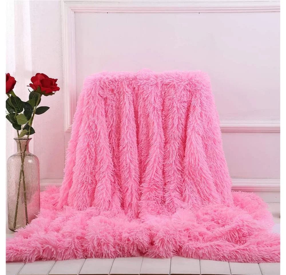 Wohndecke Kuscheldecke Flauschig Ultraweiche Fleecedecke TUWENA