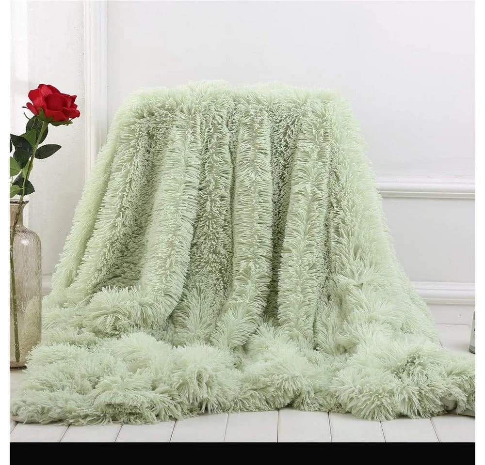 TUWENA Kuscheldecke Flauschig Ultraweiche Fleecedecke
