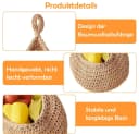 TUWENA Hängekorb 3 Stück Baumwollseil Bild 3