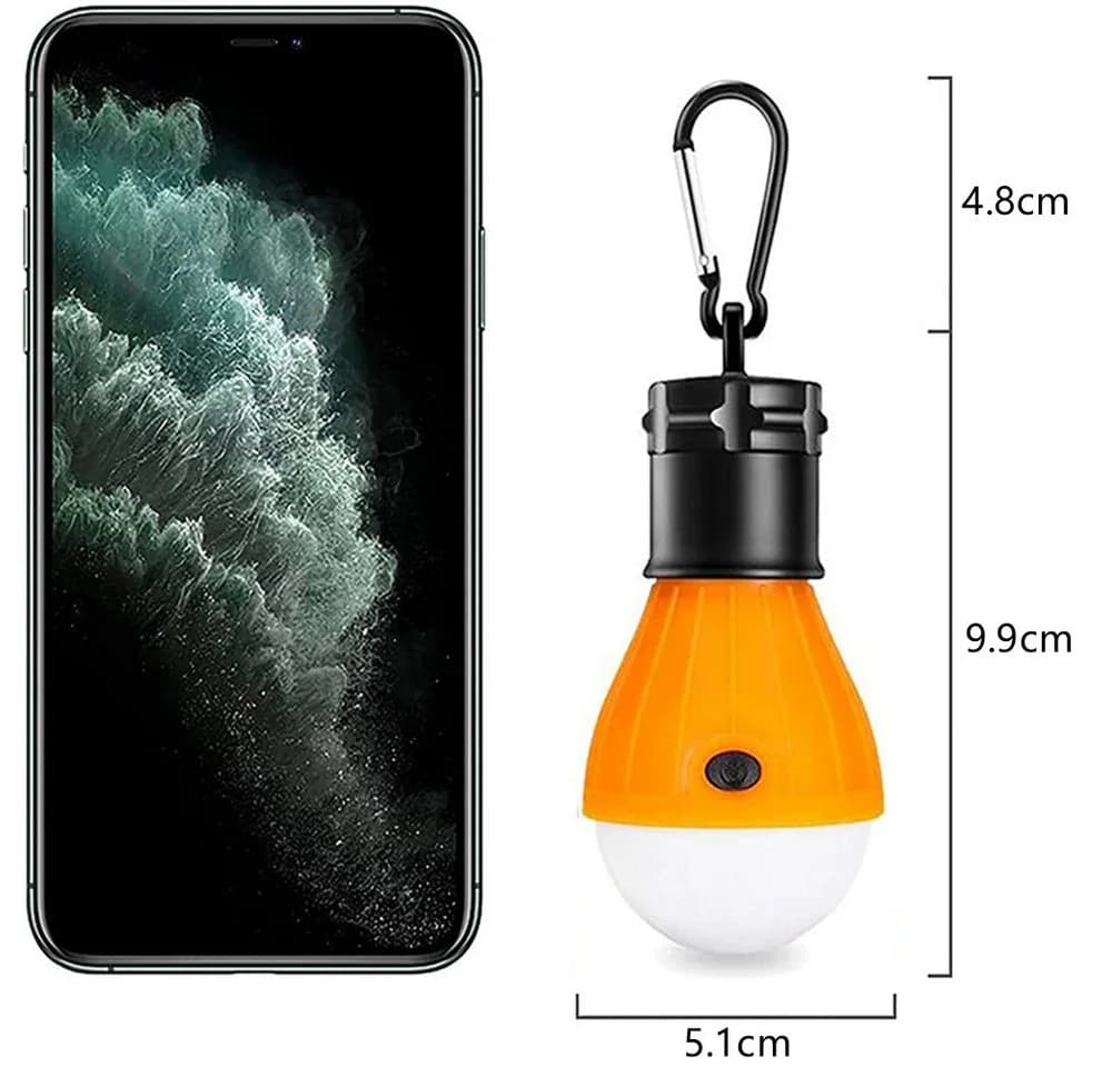 TUWENA LED Laterne 4er Set LED Campinglampe