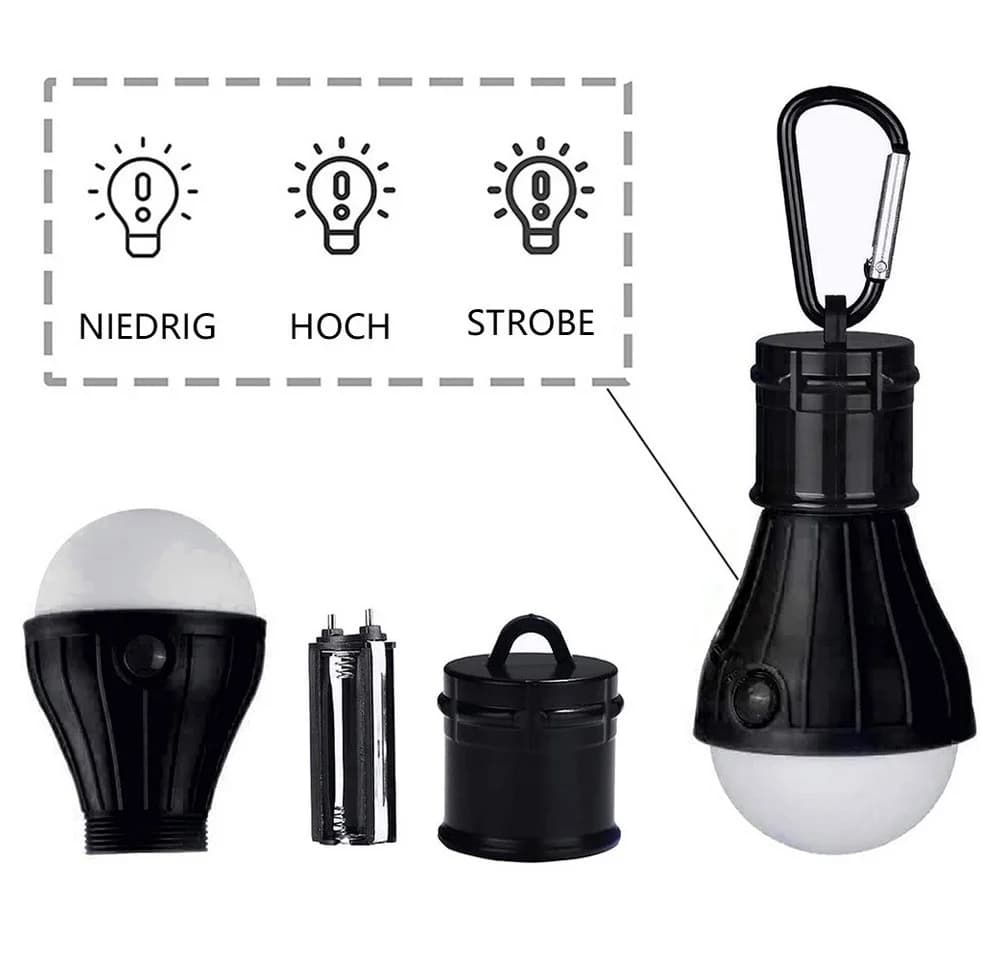 TUWENA LED Laterne 4er Set Campinglampe - Bild 3