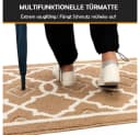 TUWENA Rutschfeste Fußmatte Saugfähig Weich Badteppich Polyesterfaser Bild 4