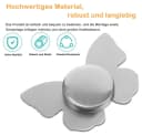 AFKSMILE Tischtuchklammern 8 Stück Edelstahl Magnetisch Silber Bild 3