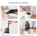 AFKSMILE 13-teiliges Gartenpflege-Set Schwarz mit Aufbewahrungstasche Bild 3