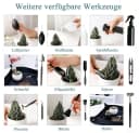 AFKSMILE 13-teiliges Gartenpflege-Set Schwarz mit Aufbewahrungstasche Bild 4