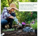 AFKSMILE 13-teiliges Gartenpflege-Set Schwarz mit Aufbewahrungstasche Bild 5