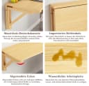 TUWENA Wandklapptisch Massivholz Kiefern Faltbar Wandmontiert Bild 3