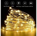 AFKSMILE LED Solarleuchte 2x12M & 2x22M Kupferdraht 8 Modi Warmweiß/Bunt Bild 1