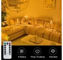 AFKSMILE LED-Lichterkette mit Timer, Dimmfunktion & Fernbedienung Bild 3