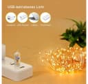 AFKSMILE LED-Lichterkette mit Timer, Dimmfunktion & Fernbedienung Bild 4