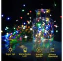AFKSMILE LED-Lichterkette mit Timer, Dimmfunktion & Fernbedienung Bild 1