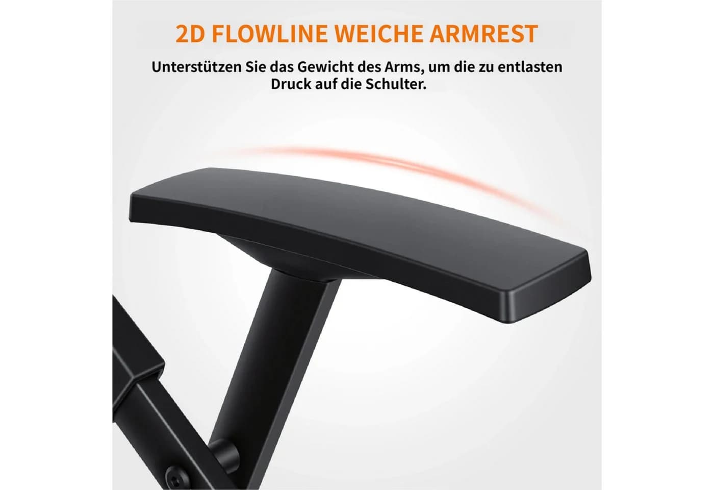 Rutaqian Bürostuhl Klappbar Stapelbar Schwarz PU-Rollen - Bild 5