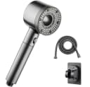 TUWENA Duschbrause Duschkopf Hochdruck, Handbrause mit 1,5m Schlauch und Halterung, Einstellbarer Brausekopf Dusche mit 5 Strahlarten und 5 Filterpatronen Bild 2