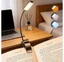 TUWENA LED Leselampe Buchklemme 360° Flexibel 9 LEDs 3 Farbtemperaturen Bild 2