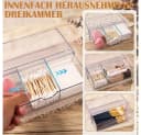 TUWENA Organizer 2er-Set Stapelbarer Organizer mit Schubladen Bild 4