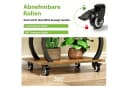 LALAHO Blumenständer 8-stufig mit Wachstumslicht & Rollen Bild 5