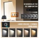 FANNOU LED Schreibtischlampe Dimmbar Schwarz 25 Modi Augenschutz Bild 1