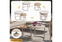 Celya Gartenlounge-Set 6-teilig Outdoor Sofa Set Beige PE-Rattan Bild 3