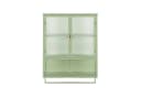 Celya Wandhängeschrank 60 cm Grün mit Glastüren Modern Bild 4