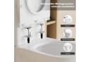 AIMAX WC-Sitz D-Form Softclose Quick Release Duroplast Weiß Bild 1