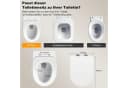 AIMAX WC-Sitz D-Form Softclose Quick Release Duroplast Weiß Bild 3
