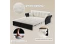 Celya Schlafsofa 3-in-1 mit Tufting & Kissen Bild 4