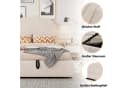 Celya Polsterbett 140x200 cm mit Stauraum Beige Bild 3