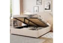 Celya Polsterbett 140x200 cm mit Stauraum Beige Bild 5