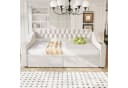 Celya Polsterbett Schlafsofa Beige mit USB und Stauraum Bild 4