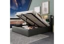 Celya Polsterbett Grau mit Bettkasten, LED-Licht und USB-Anschluss Bild 4