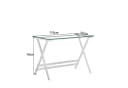 Celya Computertisch aus Glas Transparent Modern Bild 1