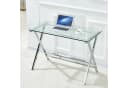 Celya Computertisch aus Glas Transparent Modern Bild 2