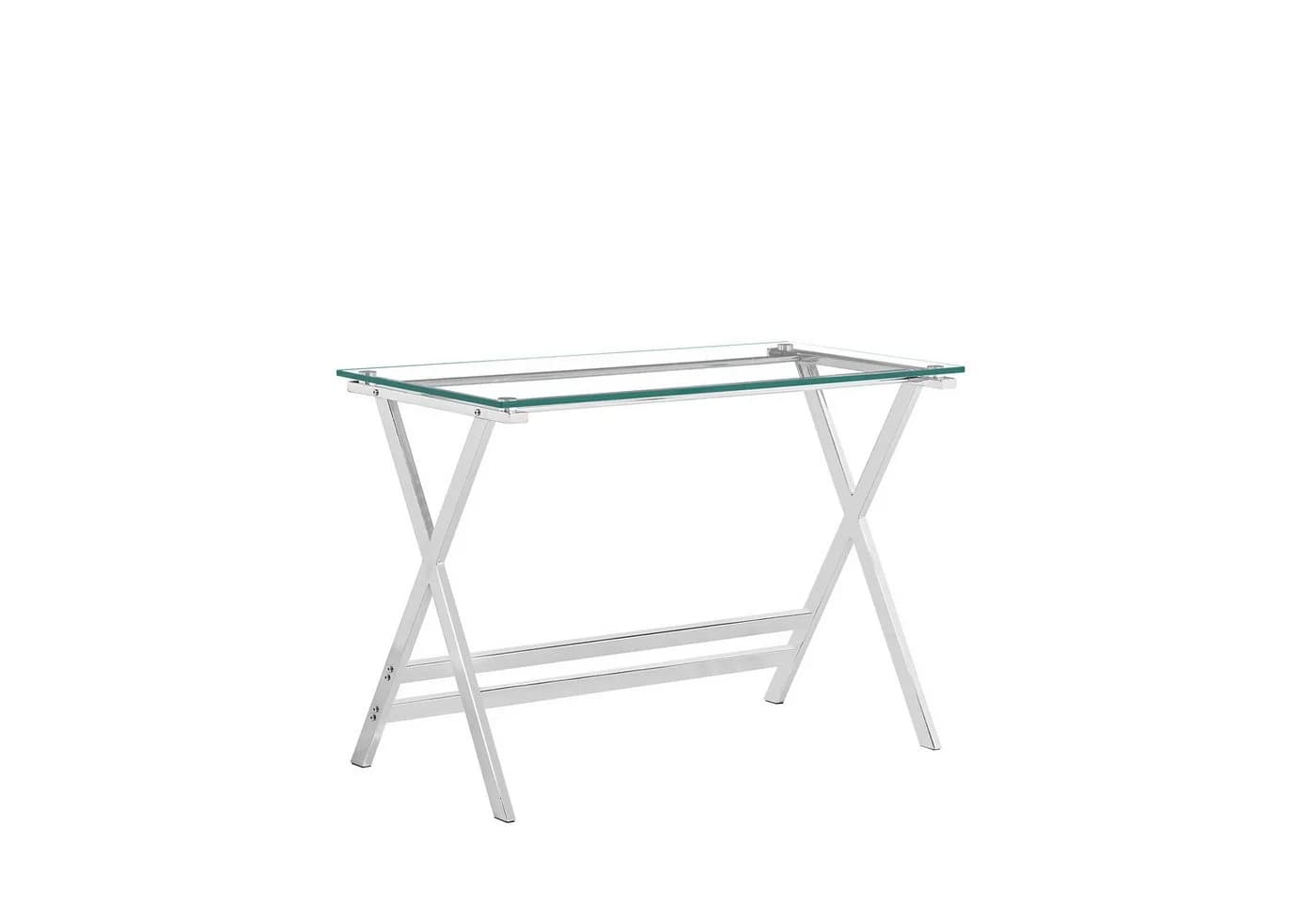 Celya Computertisch aus Glas Transparent Modern - Bild 5