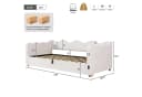 Celya Polsterbett Daybett mit hydraulischem Stauraum und USB-Anschluss Bild 1
