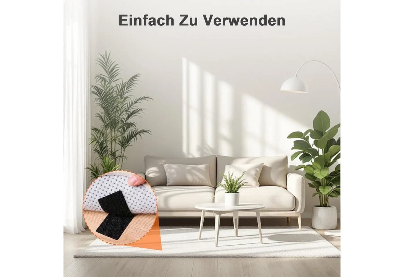 SURFOU Klettband selbstklebend extra stark 12m x 50mm - Bild 3