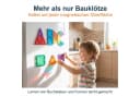 AIMAX Magnetbausteine 58 Teile STEM Konstruktionsspielzeug Bunt Bild 4