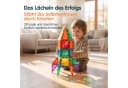 AIMAX Magnetbausteine 58 Teile STEM Konstruktionsspielzeug Bunt Bild 5