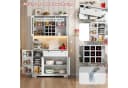 Celya Hochschrank mit LED & Steckdose 5 Türen Bild 4
