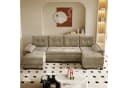 Celya Schlafsofa U-Form mit Bettfunktion und USB-Anschluss Bild 2