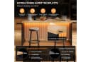 Celya Kücheninsel mit LED-Beleuchtung, 2 Steckdosen und USB, Industrie-Design Bild 5