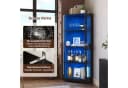 Celya Eckvitrine mit LED-Beleuchtung und Glasregalen Bild 4