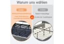 Celya Polsterbett 180x200 mit LED, USB & Stauraum grau Bild 4