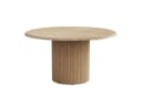 Celya Runder Esstisch Beige Metallgestell Bild 2