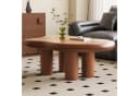 Guyii Couchtisch mit organischer Form in Holzfarbe Bild 5