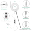 TUWENA Pflanzenlampe LED mit 3/9/12 Std.-Timer Bild 1