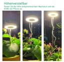 TUWENA Pflanzenlampe LED mit 3/9/12 Std.-Timer Bild 4