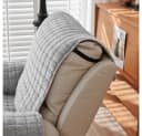TUWENA Sesselschoner Mit Armlehne, 1 Sitzer Fernsehsessel Schutzbezug Flanell Bild 5