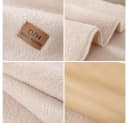 TUWENA Sofabezug Sofa Überzug 1/2/3/4 Sitzer, L Form Sofaüberwurfe, Ecksofa Sofa Überzug Beige/Grau Bild 1