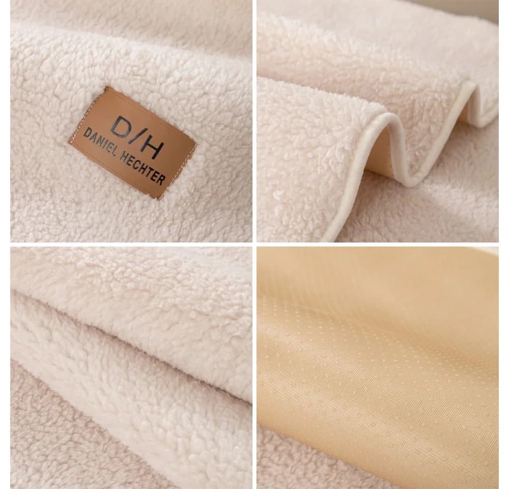 TUWENA Sofabezug Sofa Überzug 1/2/3/4 Sitzer, L Form Sofaüberwurfe, Ecksofa Sofa Überzug Beige/Grau